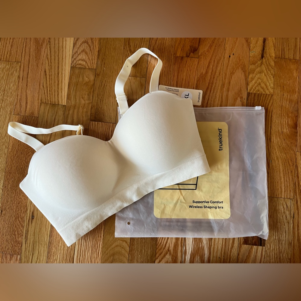 Shapermint Truekind Supportive Comfort Wireless Shaping Bra in Nude XL